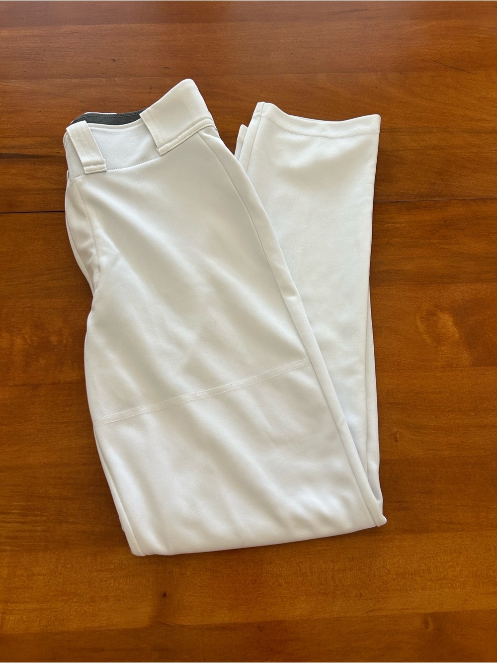 Mizuno Youth L White Baseball Pants Athletic Baseball Uniform